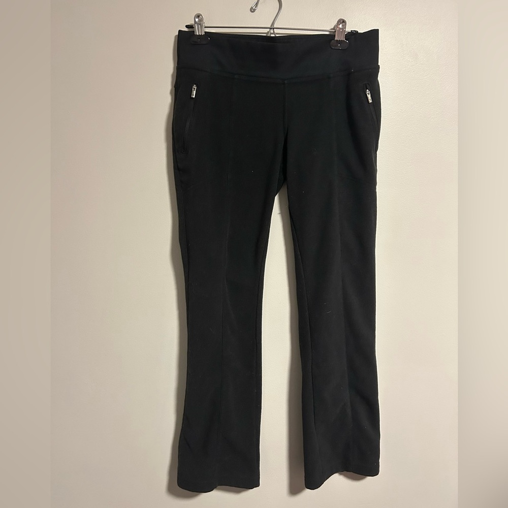 (3/$20) Columbia medium Black fleece straight leg Pants